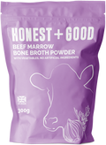 Honest + Good Grass Fed Beef Marrow Bone Broth 300g