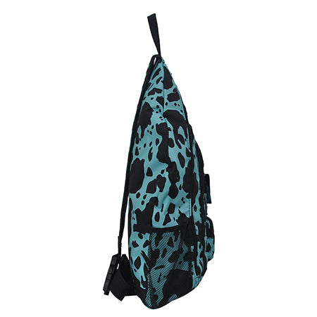 !HOT DEAL! Neon Cow Turquoise NGIL Sling Backpack