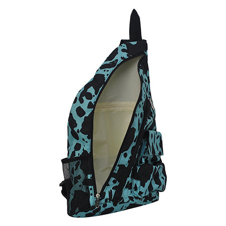 !HOT DEAL! Neon Cow Turquoise NGIL Sling Backpack