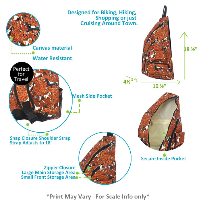 !HOT DEAL! Spanish Saddle NGIL Sling Backpack