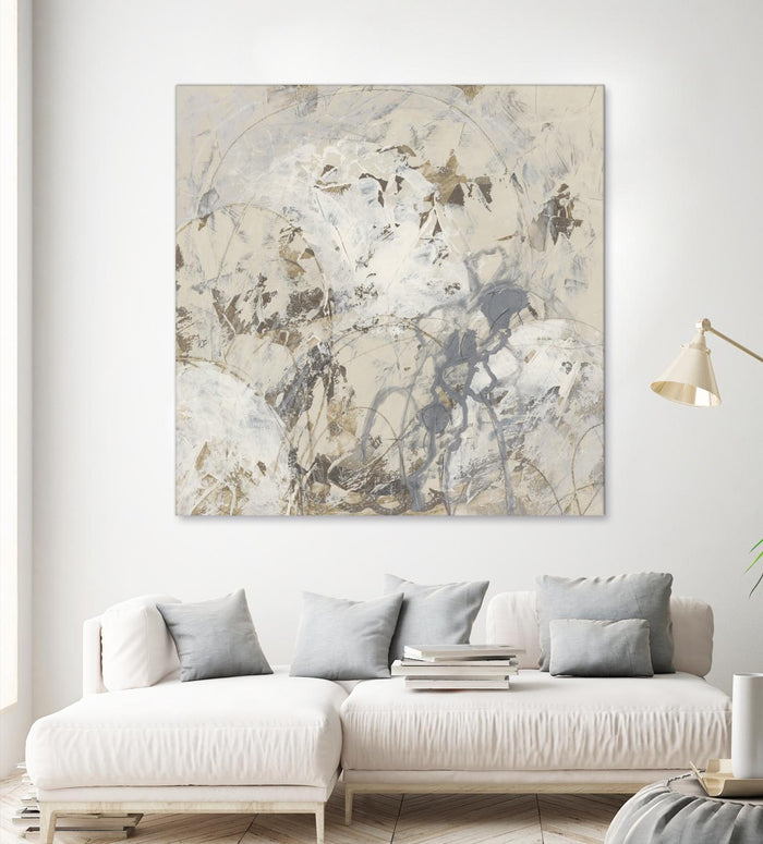 Impasto Gesture I by June Erica Vess on GIANT ART - brown abstract
