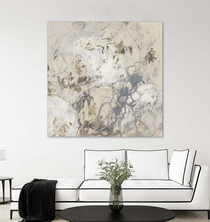 Impasto Gesture I by June Erica Vess on GIANT ART - brown abstract