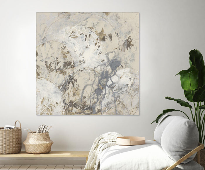 Impasto Gesture I by June Erica Vess on GIANT ART - brown abstract