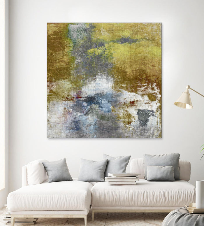 Journey I by John Butler on GIANT ART - yellow abstract