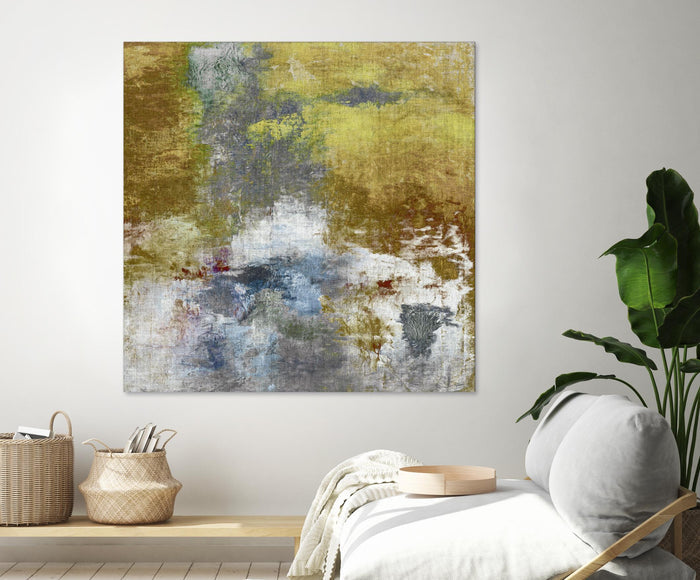 Journey I by John Butler on GIANT ART - yellow abstract