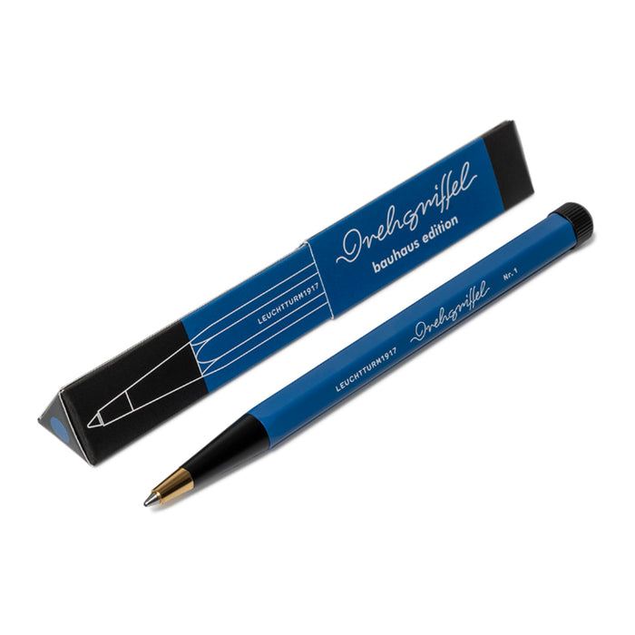 Leuchtturm1917 Drehgriffel Nr. 1 Bauhaus Edition Ball Pen - Royal Blue/Black (Special Edition)