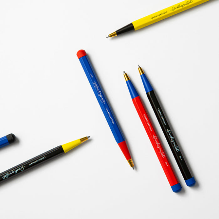 Leuchtturm1917 Drehgriffel Nr. 1 Bauhaus Edition Ball Pen - Royal Blue/Black (Special Edition)