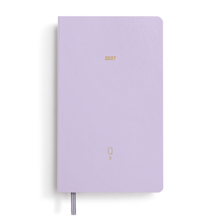 Leuchtturm1917 Quarterly Planner 2027 - Flex Cover - Set of 4 - Shades Of Rose - A6 - Dotted