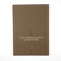 Life L1072 Bank Paper Horizontal Line Brown Notepad - B5 - Ruled 1