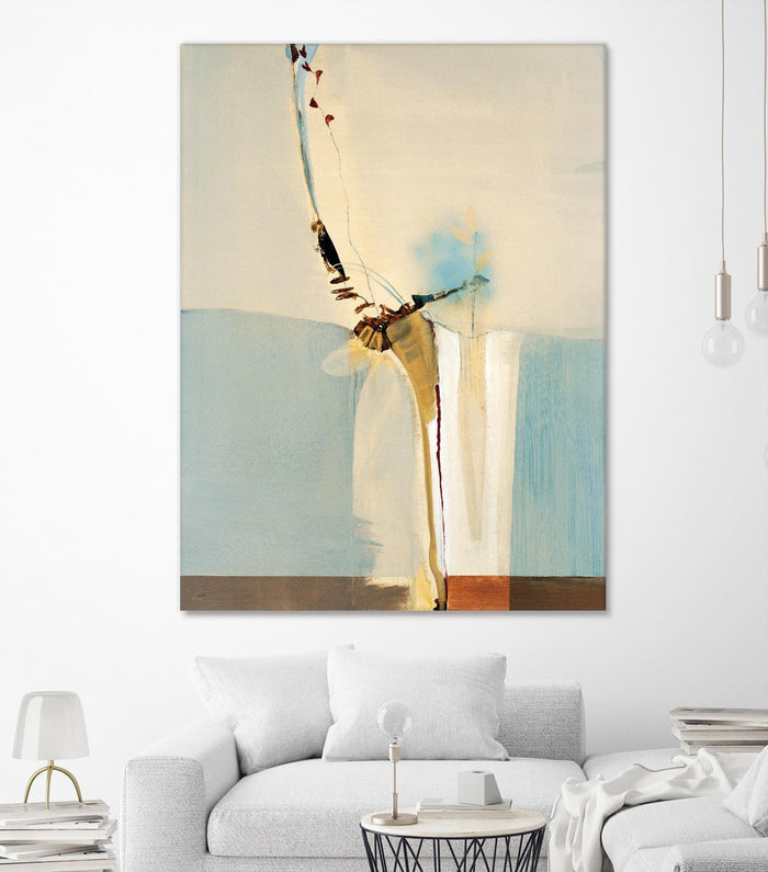 Light Fast II by Sarah Stockstill on GIANT ART - blue abstract