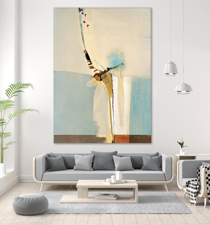 Light Fast II by Sarah Stockstill on GIANT ART - blue abstract