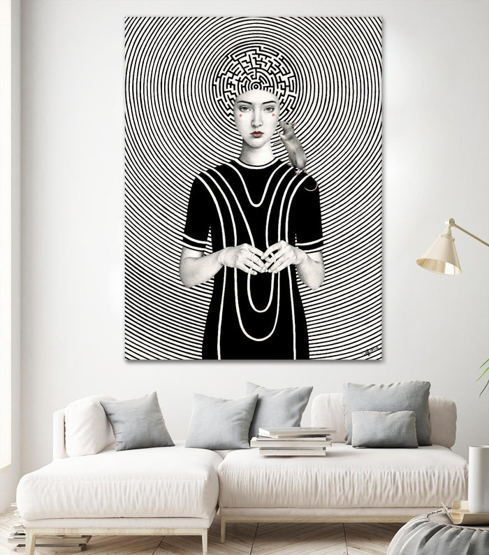 Mara by Sofia Bonati on GIANT ART - white men and women