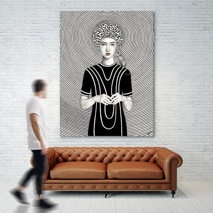 Mara by Sofia Bonati on GIANT ART - white men and women