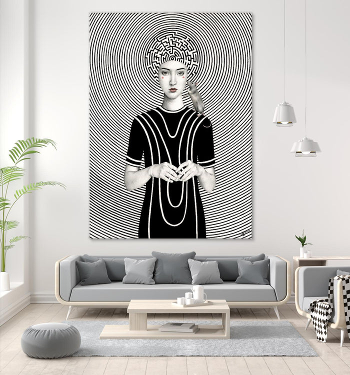 Mara by Sofia Bonati on GIANT ART - white men and women