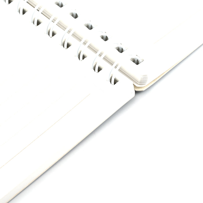 Maruman Mnemosyne N295-06 Spiral Cream Notebook - A5 - Ruled 4