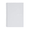 Maruman Mnemosyne N295-51 Spiral Grey Notebook - A5 - Ruled