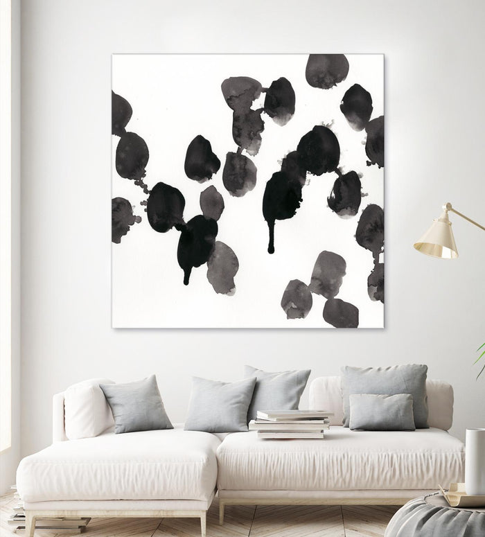 Monochrome Gestures VII by June Erica Vess on GIANT ART - black abstract