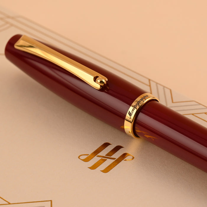 Montegrappa Manager Ball Pen - Bordeaux GT