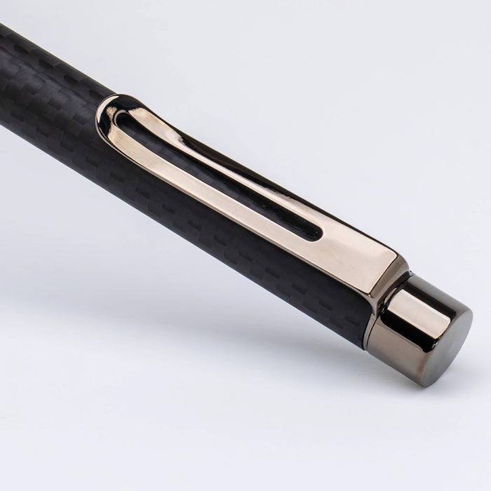 Monteverde Ritma Ball Pen - Matte Carbon Fibre RT