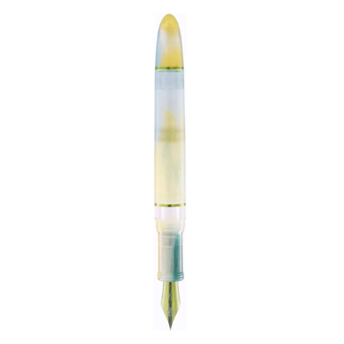 Nahvalur Horizon Fountain Pen -  Gaia PVD