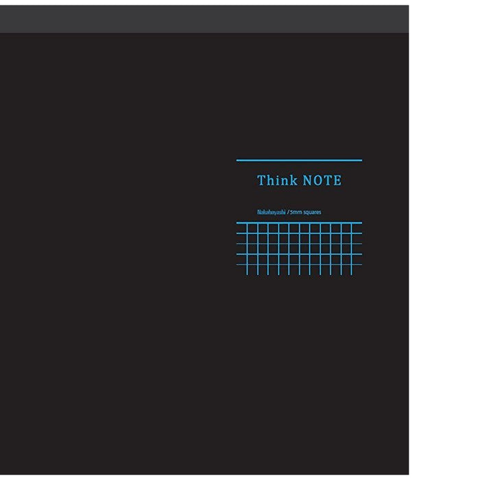 Nakabayashi Think Notebook RPA402DB - Black - A4 - Squared