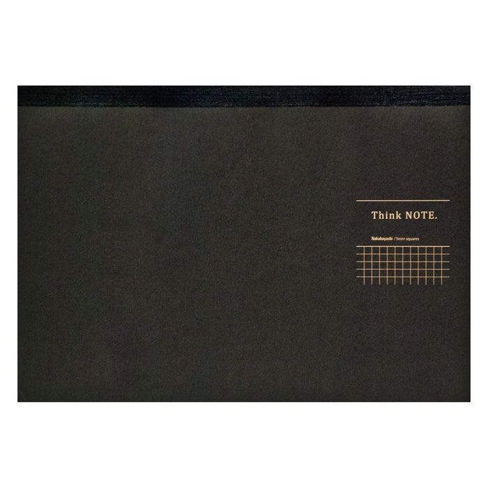 Nakabayashi Think Notebook RPA402DN - Black - A4 - Squared
