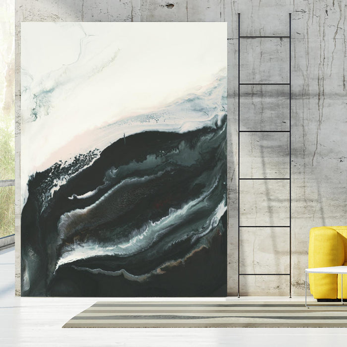 Of Flight by Corrie LaVelle on GIANT ART - greens fluid abstracts