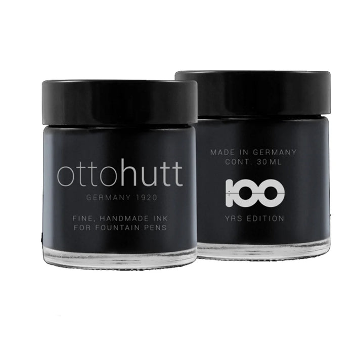Otto Hutt 100 Years Edition Ink Bottle, Permanent Black - 30ml
