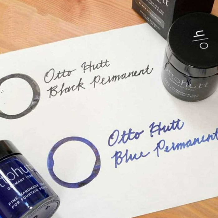 Otto Hutt 100 Years Edition Ink Bottle, Permanent Black - 30ml