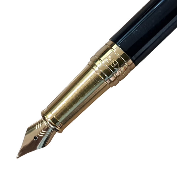 Parker Aster Fountain Pen - Deluxe Black & Gold GT