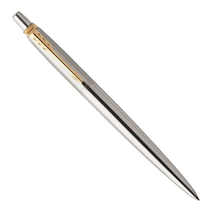 Parker Gift Set - Jotter Stainless Steel GT Ball Pen with Parker Notebook