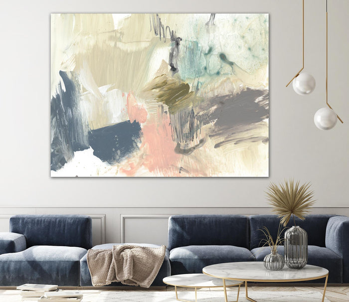 Pastel Immersion IV by Jennifer Goldberger on GIANT ART - pink abstract abstract