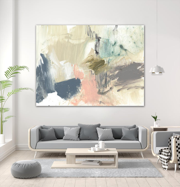 Pastel Immersion IV by Jennifer Goldberger on GIANT ART - pink abstract abstract