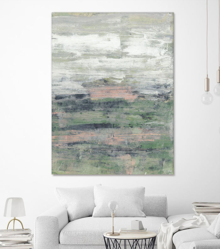 Paynes Blush II by Jennifer Goldberger on GIANT ART - abstract