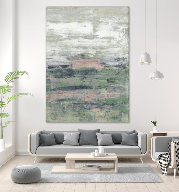 Paynes Blush II by Jennifer Goldberger on GIANT ART - abstract