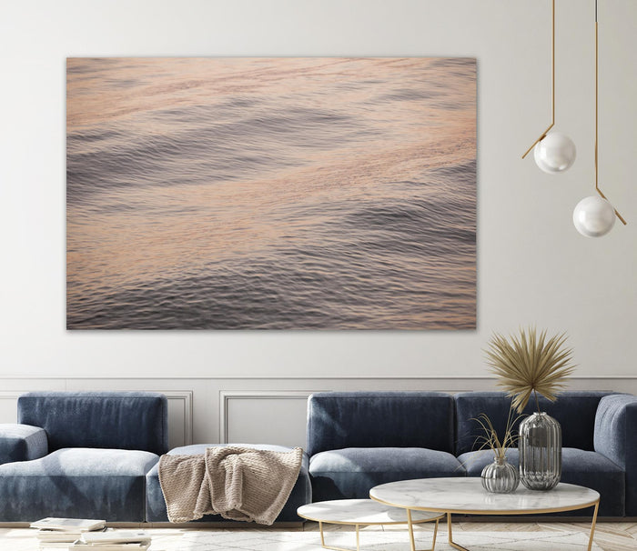 Peach Blooms by Aaron Matheson on GIANT ART - blue sea scene