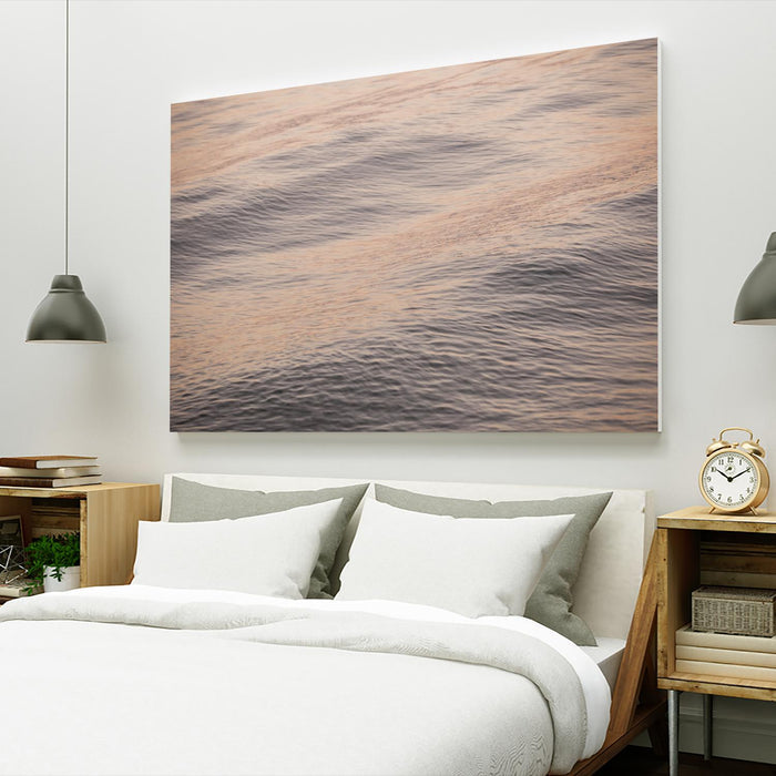 Peach Blooms by Aaron Matheson on GIANT ART - blue sea scene