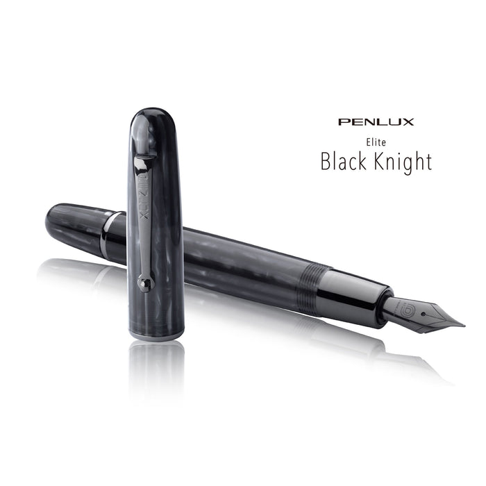 Penlux Elite Fountain Pen - Black Knight BT