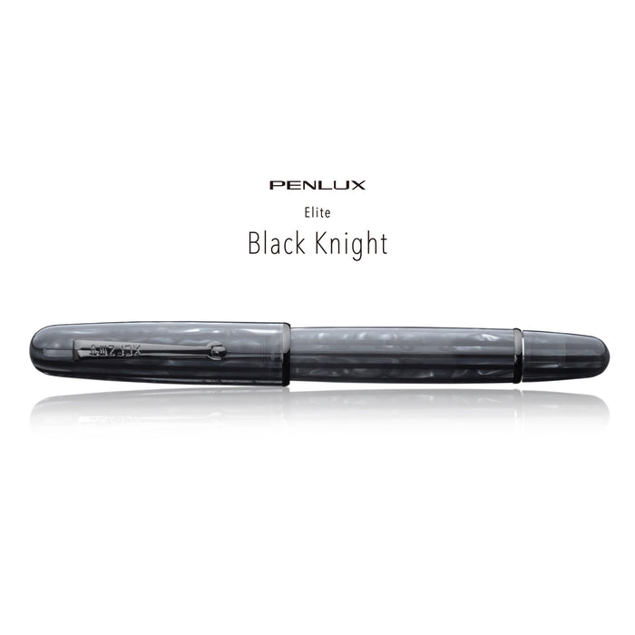 Penlux Elite Fountain Pen - Black Knight BT
