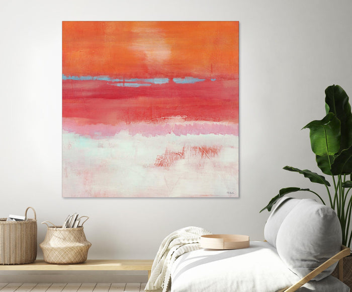 Persimmon Jump I by Jill Martin on GIANT ART - orange abstract