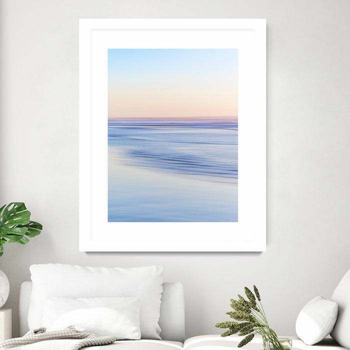 Matted and Framed White / 20 x 24 inches