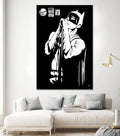 Post-Punk Dark Knight | The Shadowplay B&W Edition by Butcher Billy on GIANT ART
