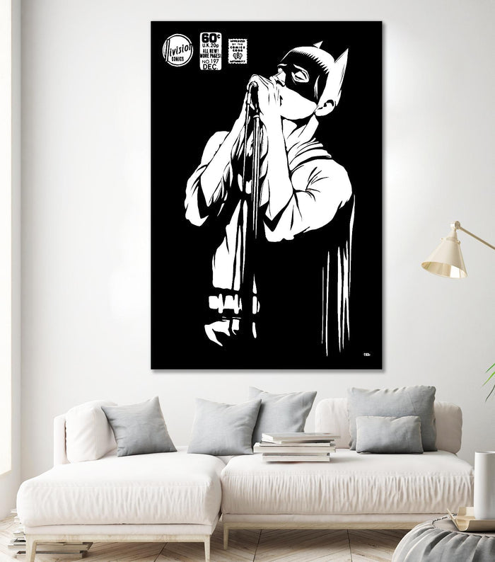 Post-Punk Dark Knight | The Shadowplay B&W Edition by Butcher Billy on GIANT ART