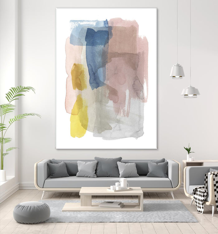 Puddle Pastel I by Grace Popp on GIANT ART - pastels abstract