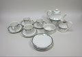 Royal Daulton 'Juno' Tea Set - 15 Piece Set - Cups, Saucers, Teapot & Jug