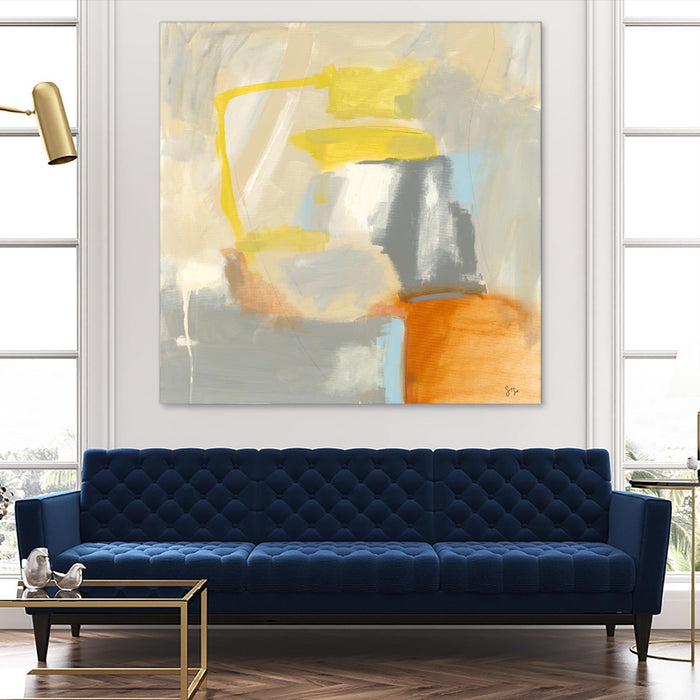 Sacred I by Sisa Jasper on GIANT ART - orange abstract