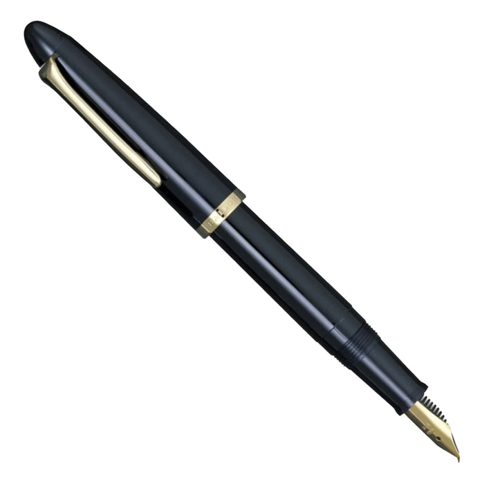 Sailor 1911 Fude De Mannen Fountain Pen - Blue GT