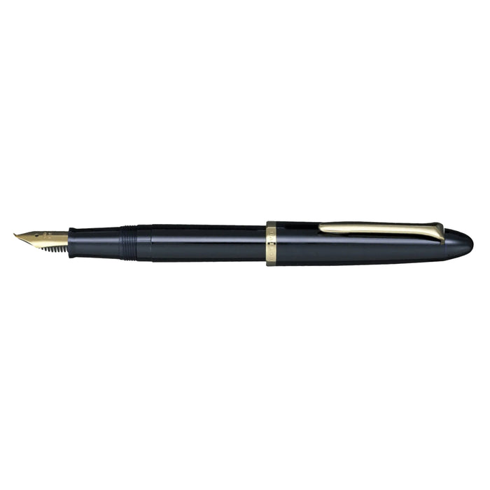 Sailor 1911 Fude De Mannen Fountain Pen - Blue GT