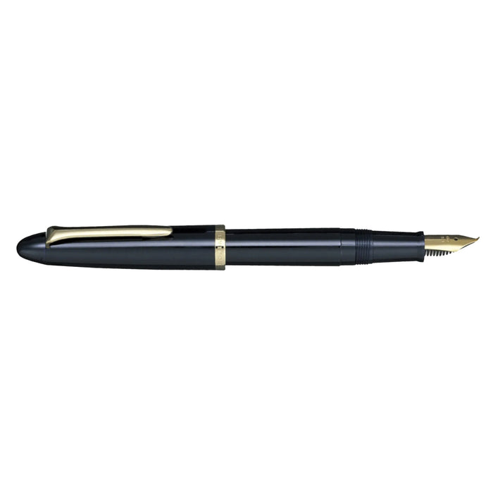 Sailor 1911 Fude De Mannen Fountain Pen - Blue GT