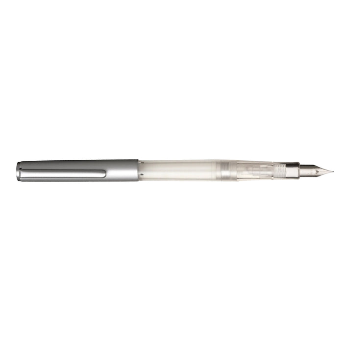 Sailor Hi-Ace Neo Fountain Pen - Clear Silver CT